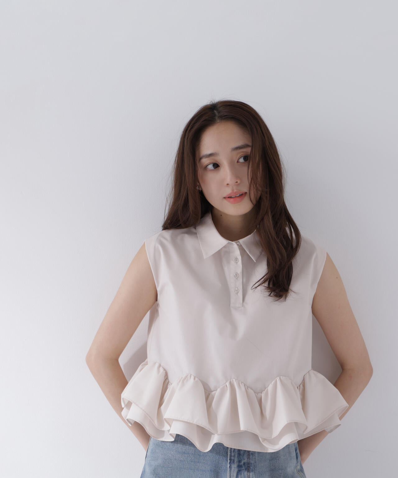 165.5cm 着用サイズ:FR