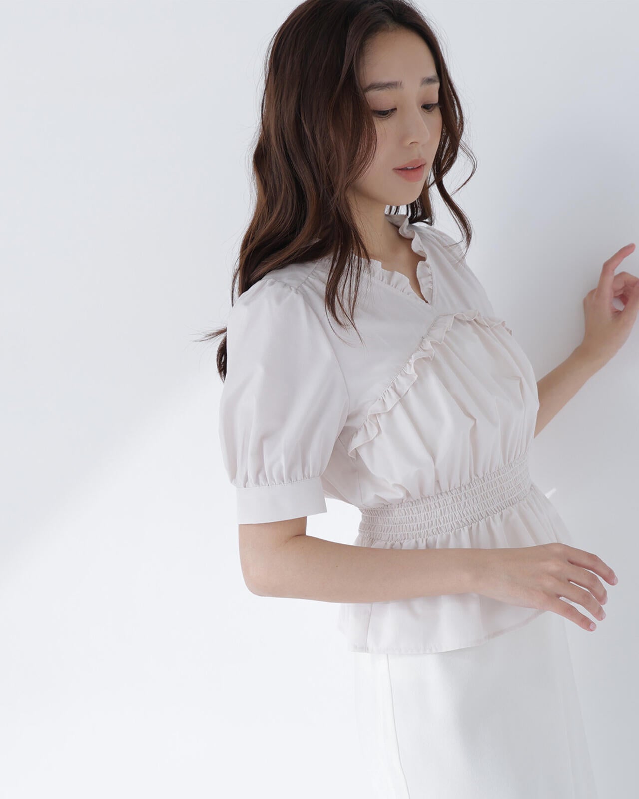 165.5cm 着用サイズ:FR