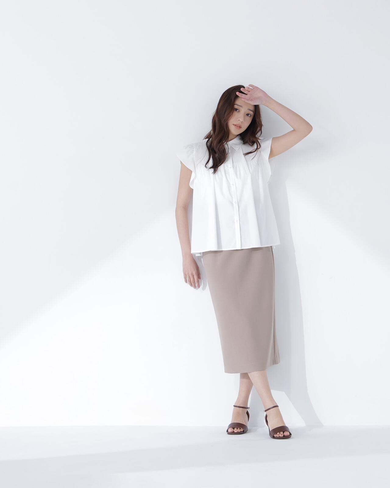 165.5cm 着用サイズ:FR