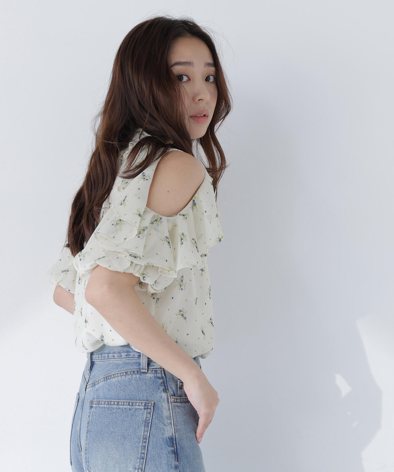 165.5cm 着用サイズ:FR