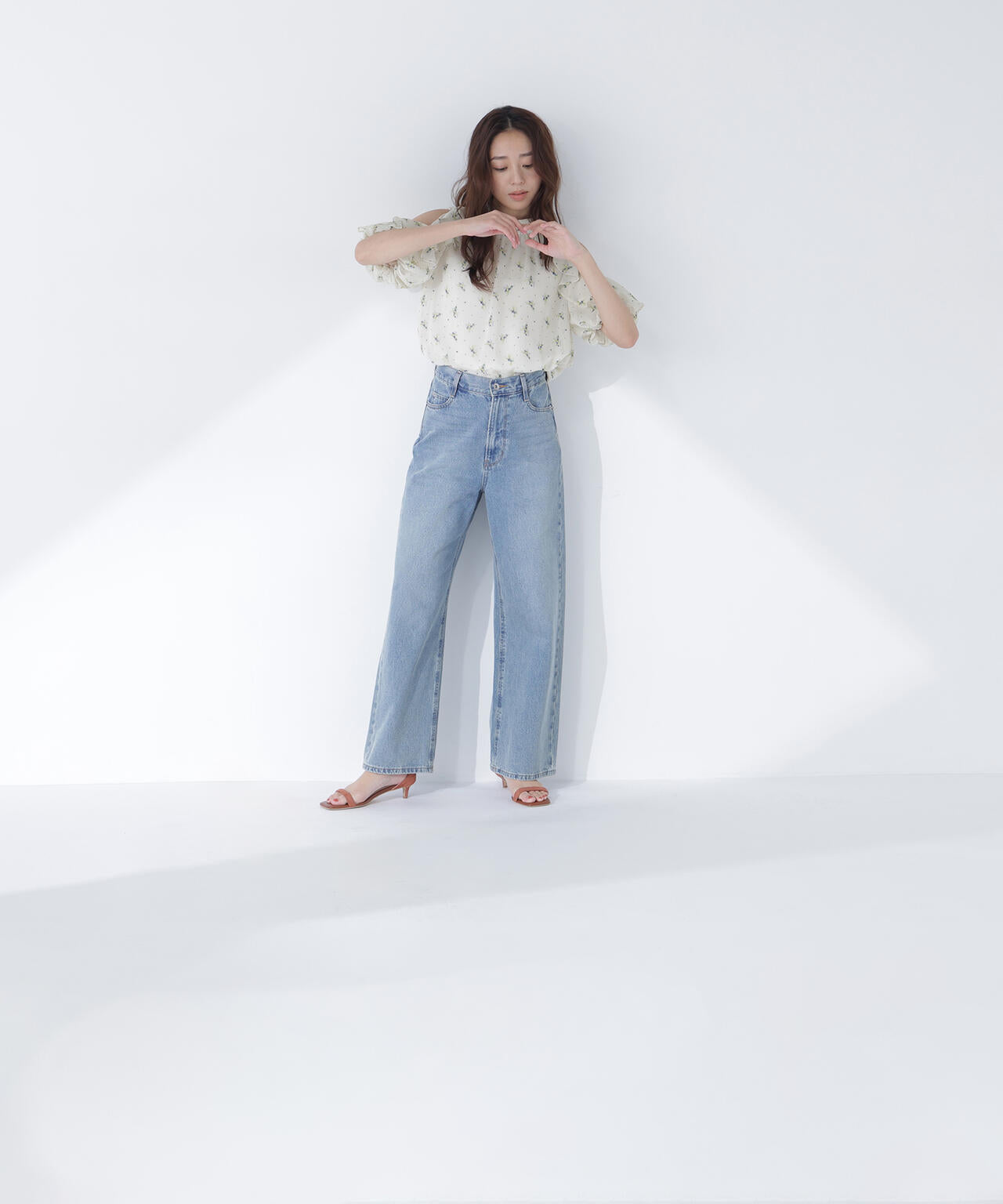 165.5cm 着用サイズ:FR