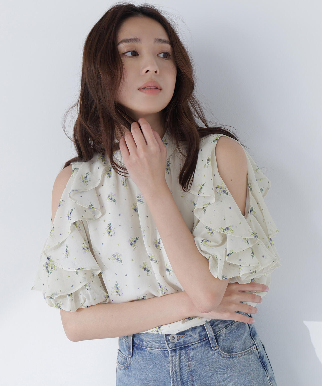 165.5cm 着用サイズ:FR