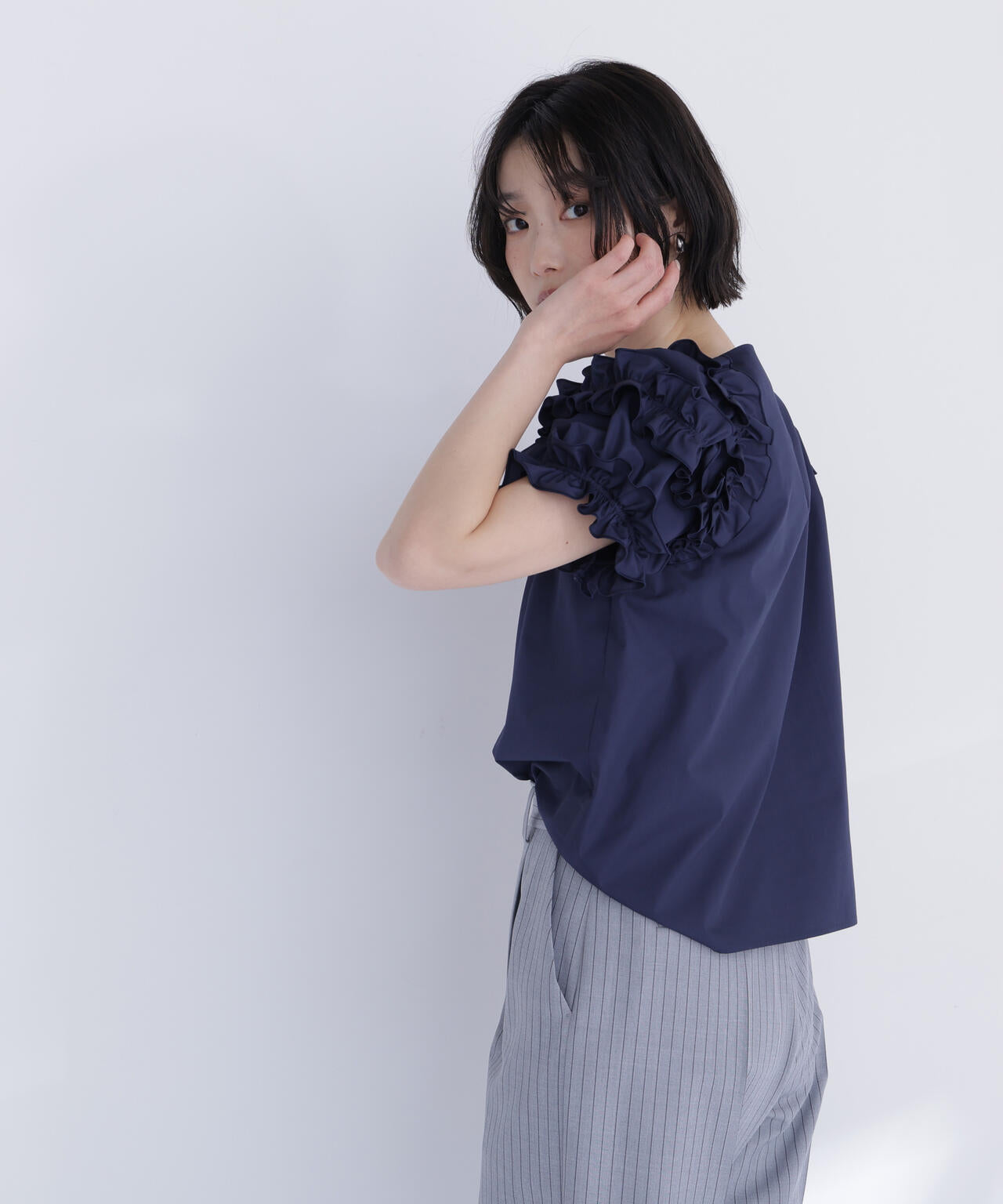 168cm B:78 W:57 H:87 着用サイズ:FR