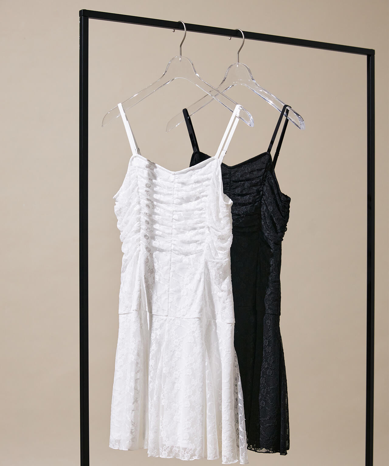 レースギャザーキャミチュニック