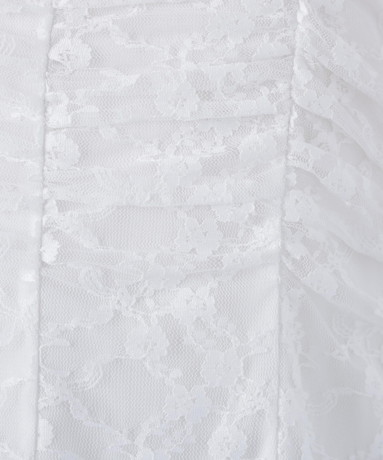 レースギャザーキャミチュニック