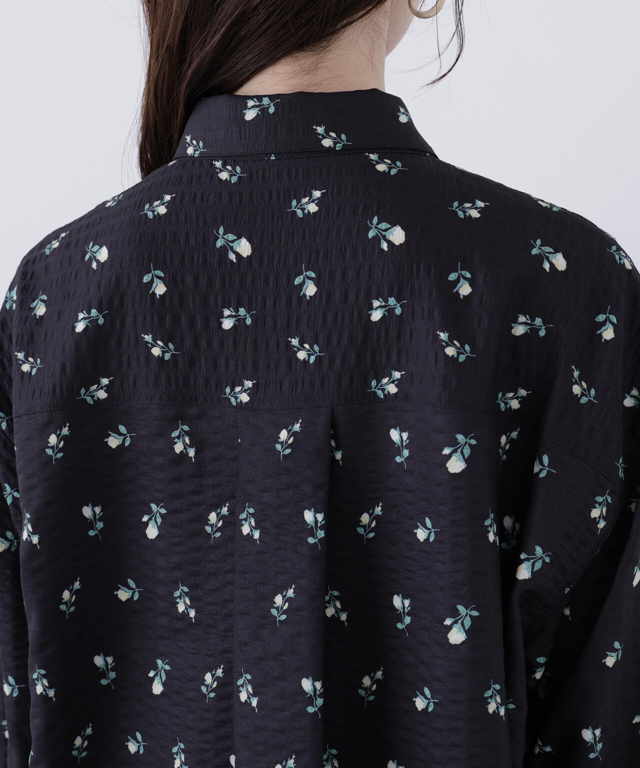 フラワープリント SETUP シャツ