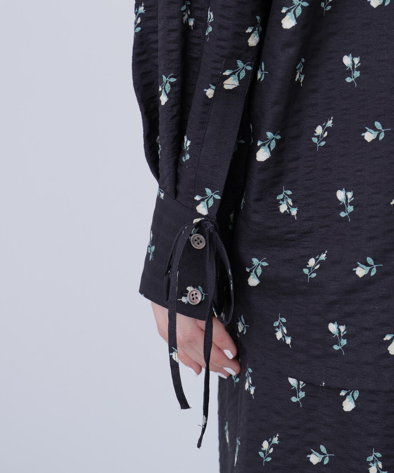 フラワープリント SETUP シャツ
