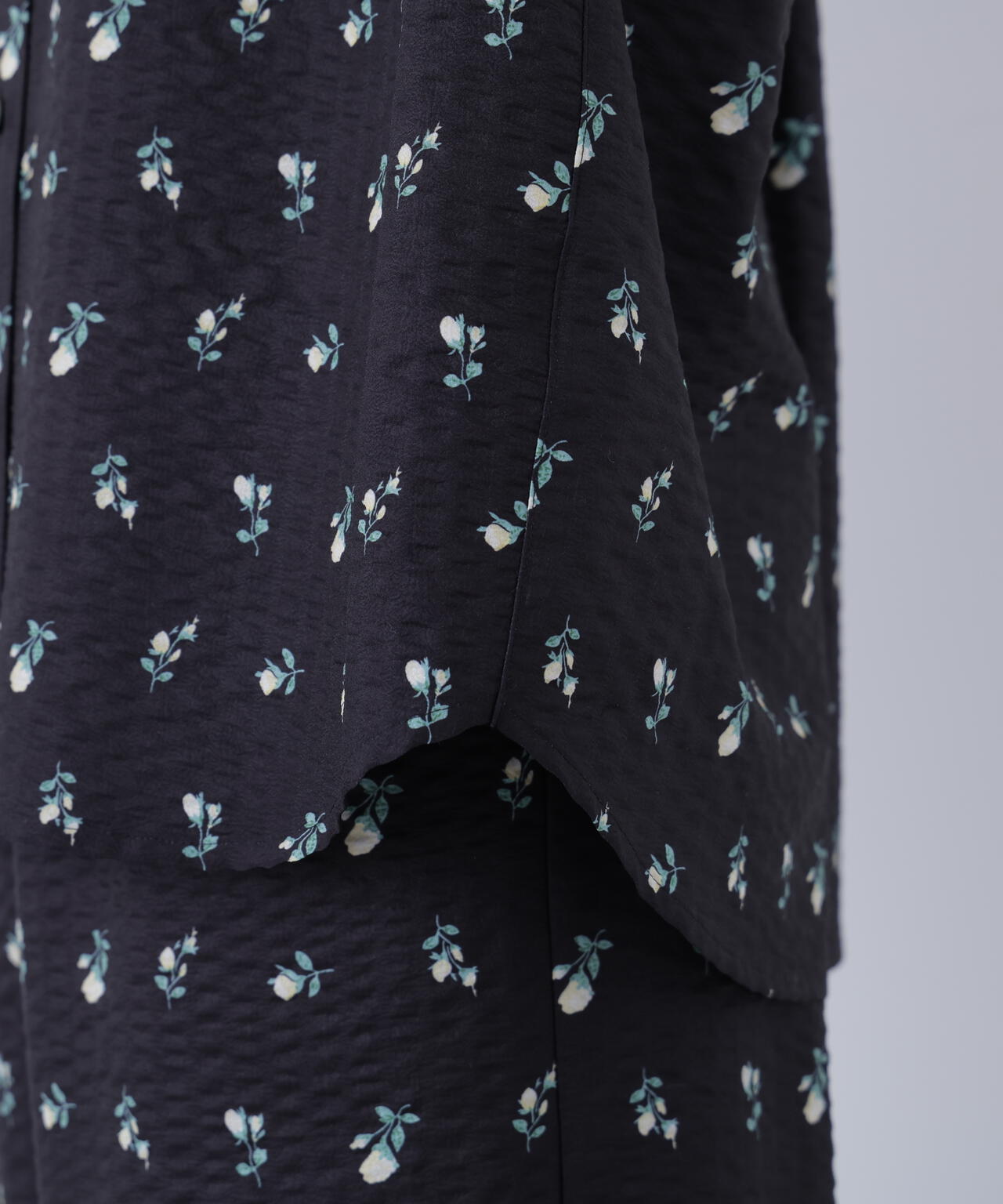 フラワープリント SETUP シャツ