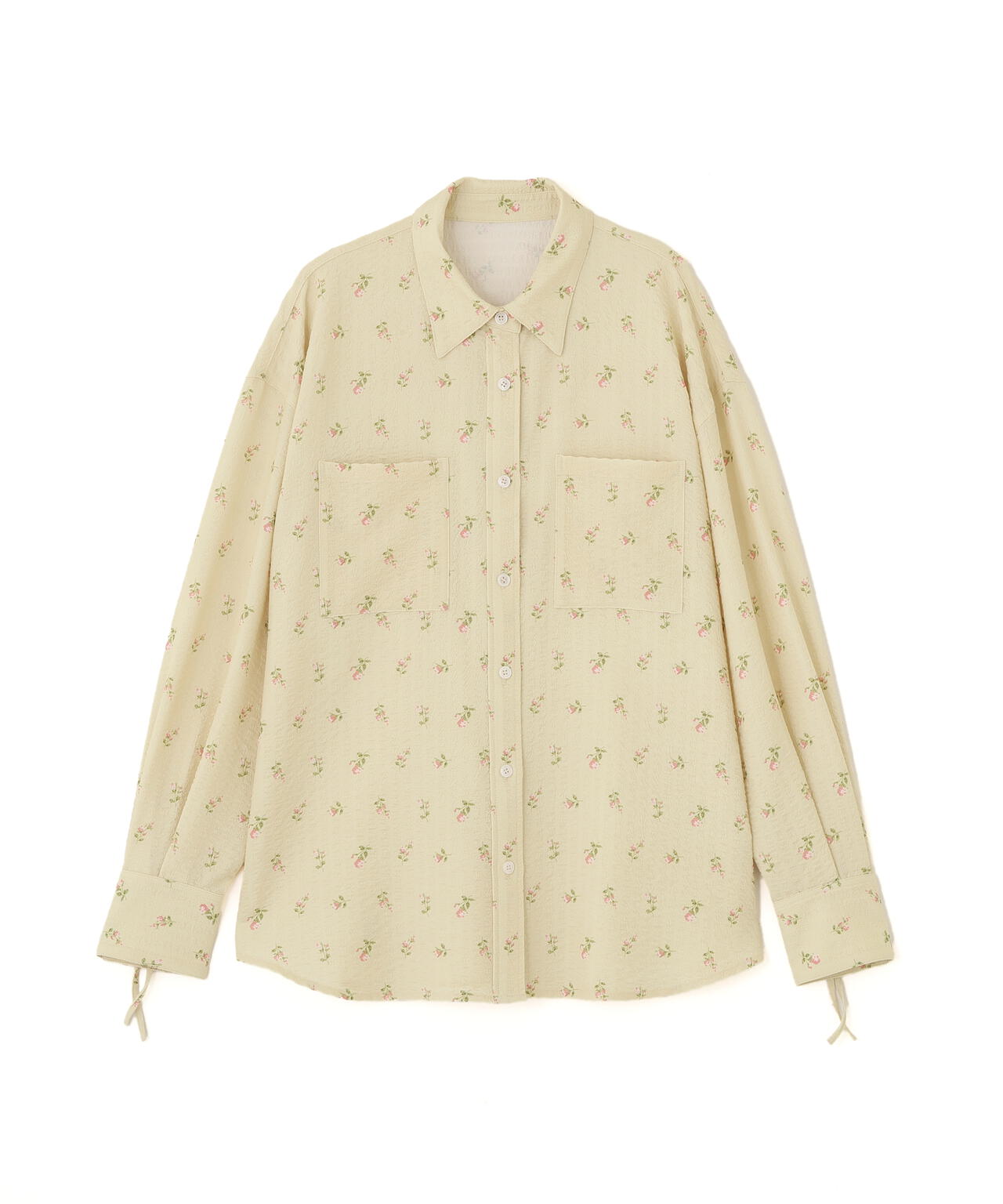 フラワープリント SETUP シャツ
