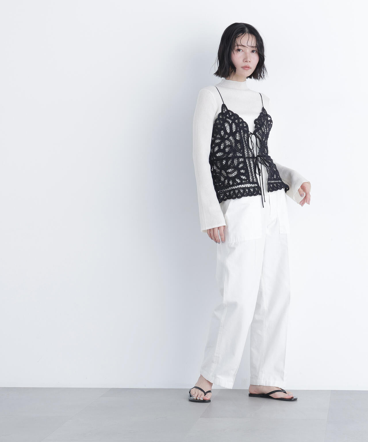 バテンレースビスチェ