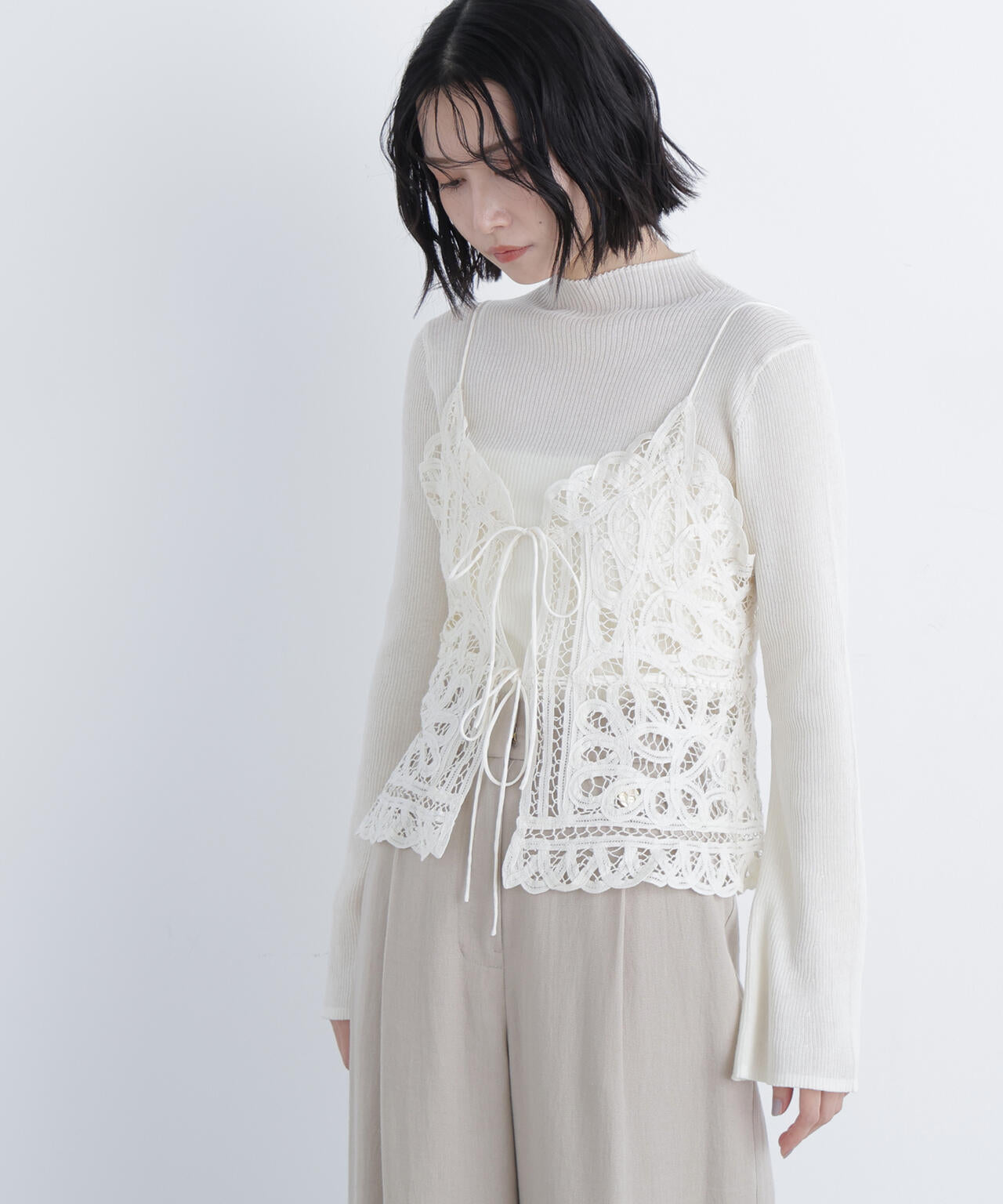 バテンレースビスチェ