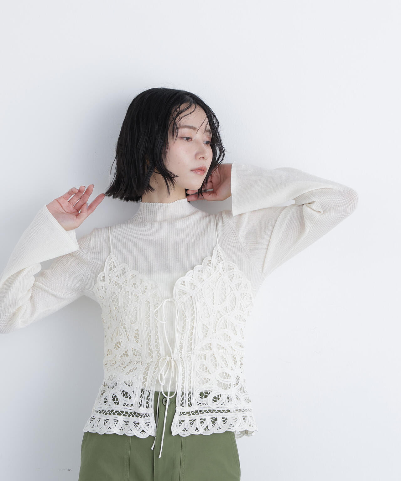 バテンレースビスチェ