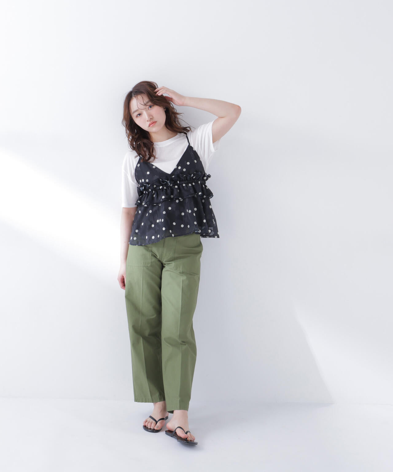 167cm 着用サイズ:FR