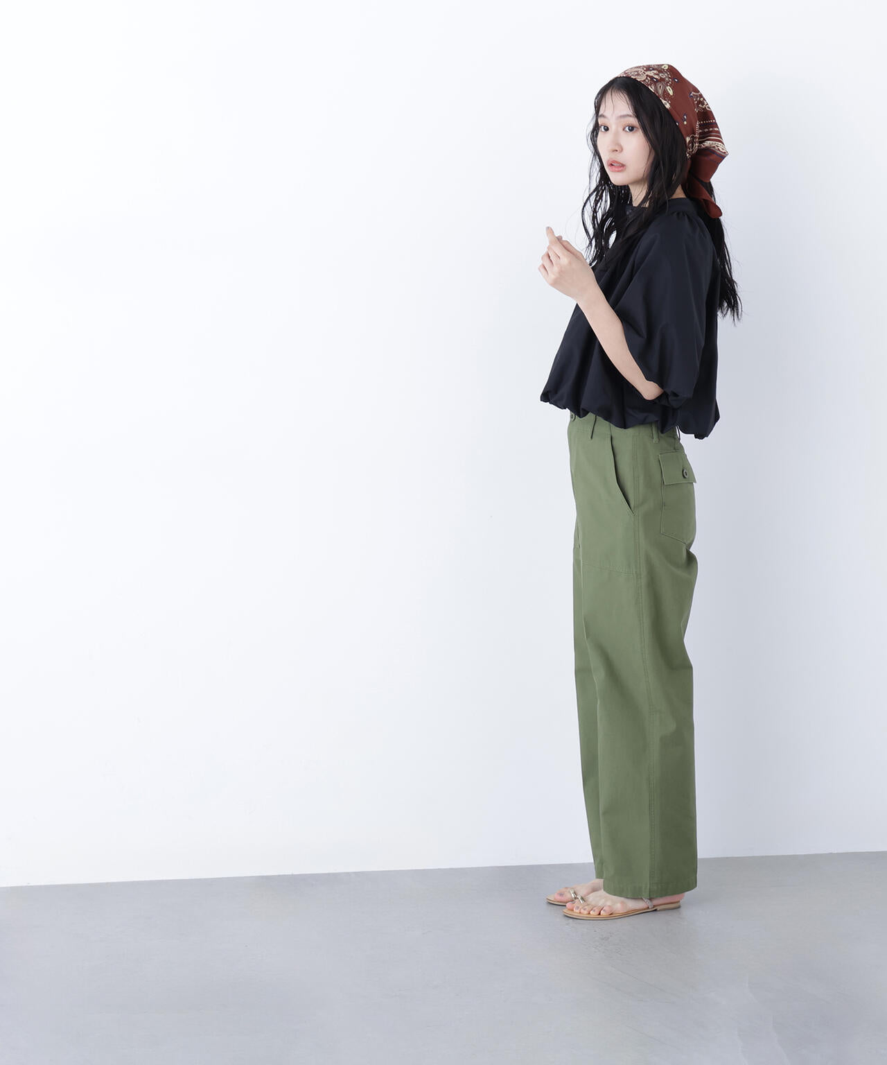 165cm 着用サイズ:FR