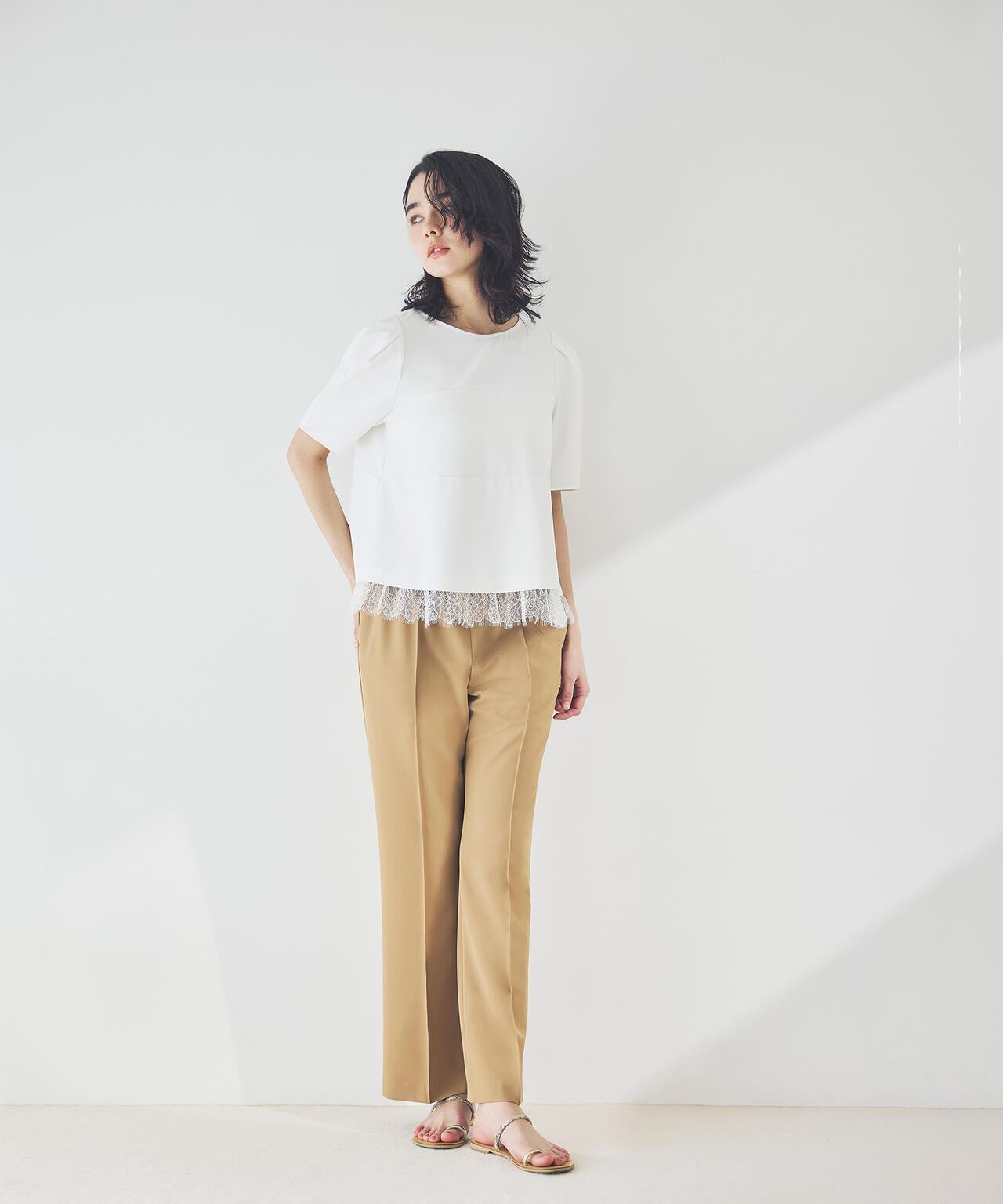 168cm B81cm W60cm H89cm 着用サイズ:FR