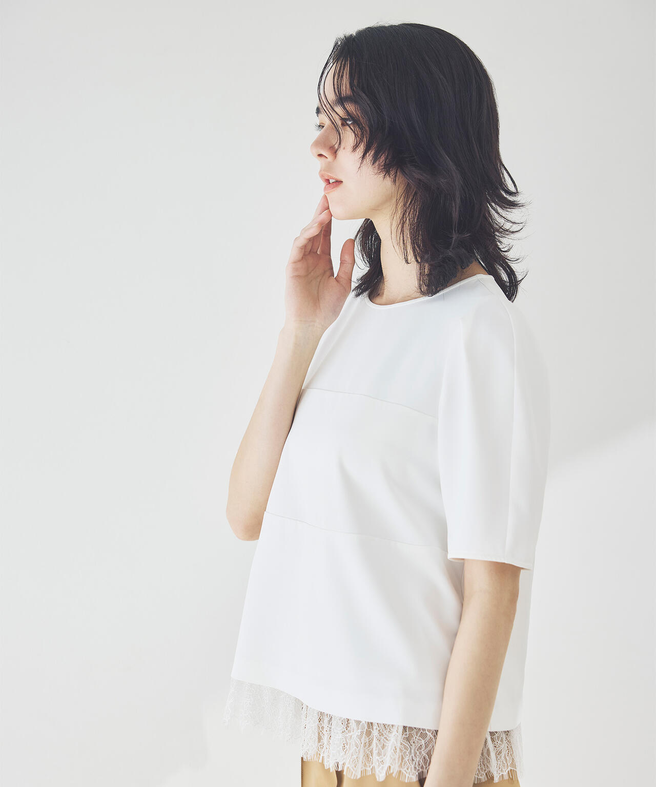 168cm B81cm W60cm H89cm 着用サイズ:FR