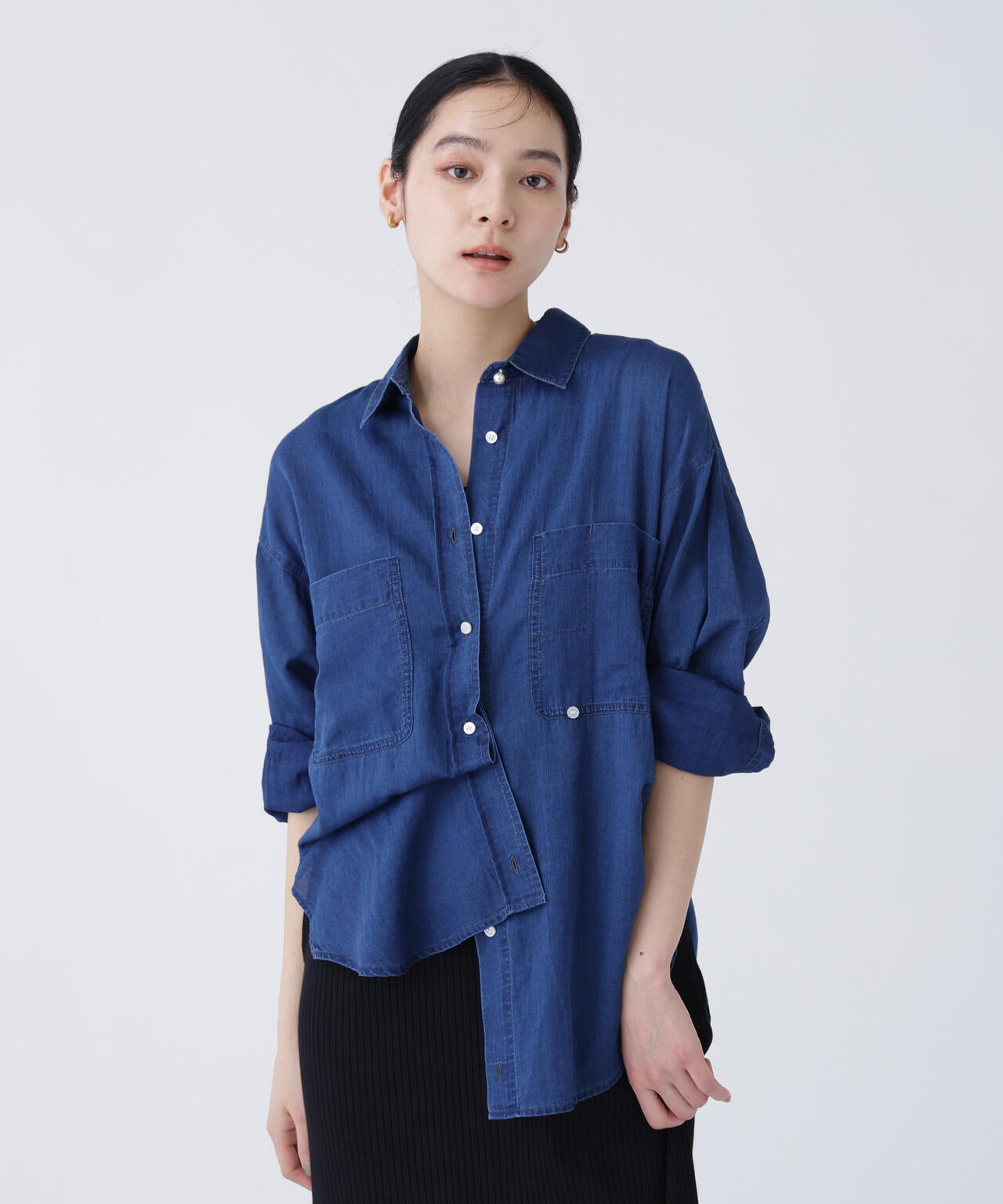 168cm B81cm W60cm H89cm 着用サイズ:FR