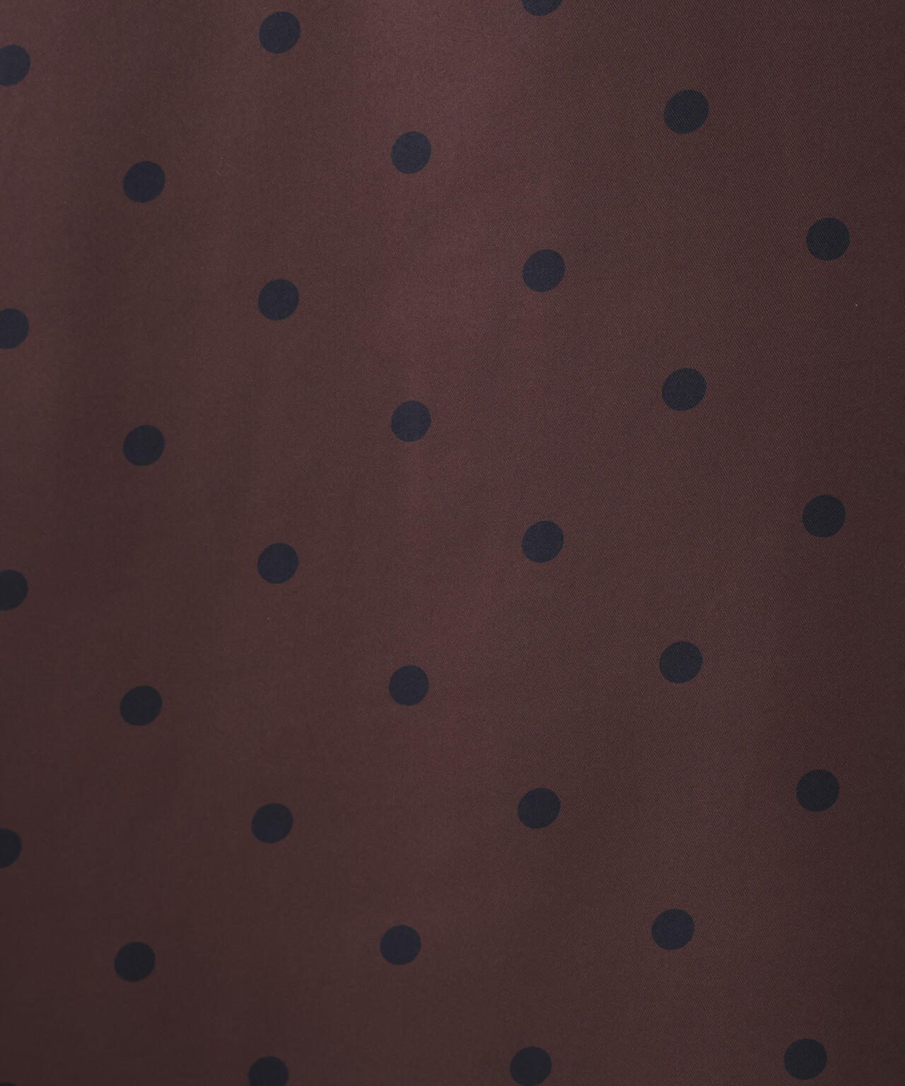 【有楽町マルイ・mix.tokyo 限定カラー:ブラウンベース】ドットサテンタイトスカート