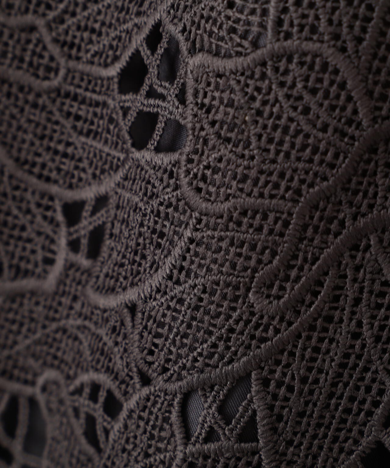 フラワーレースタイトスカート