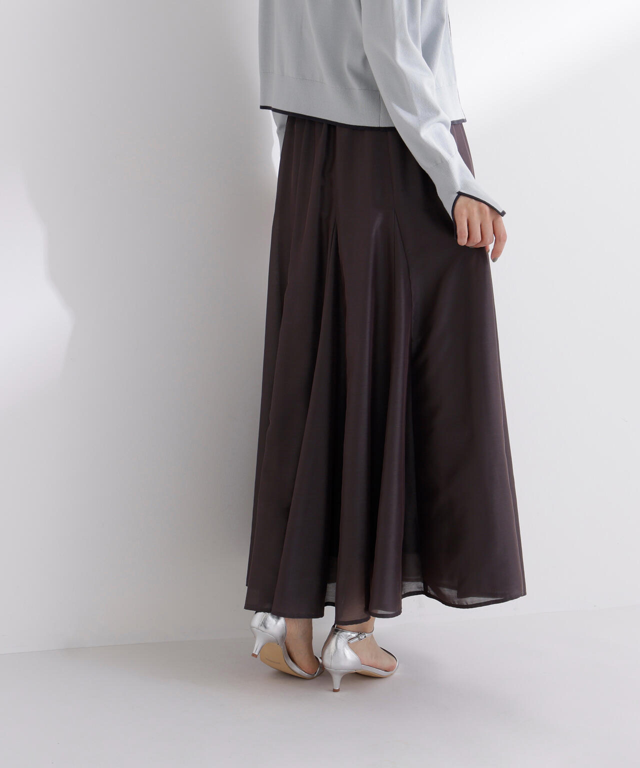 シャイニーシアーボイルスカート