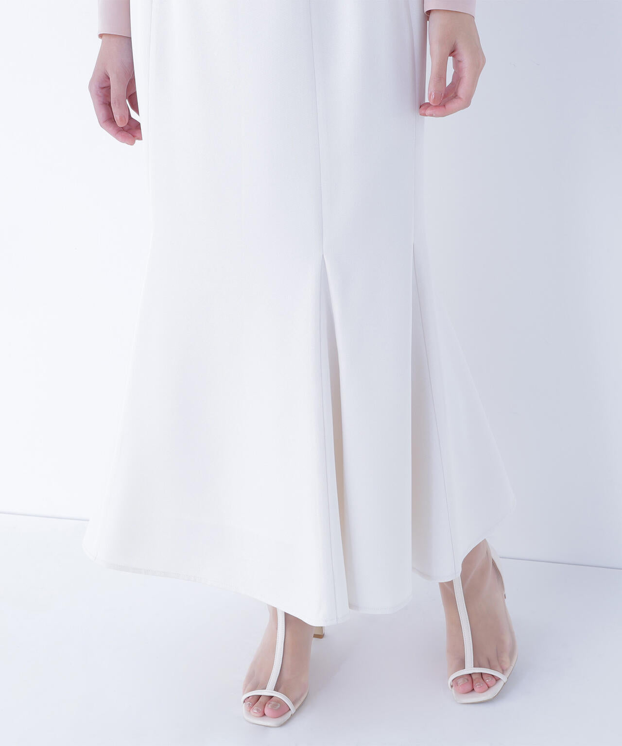 ヘム切替マーメイドスカート