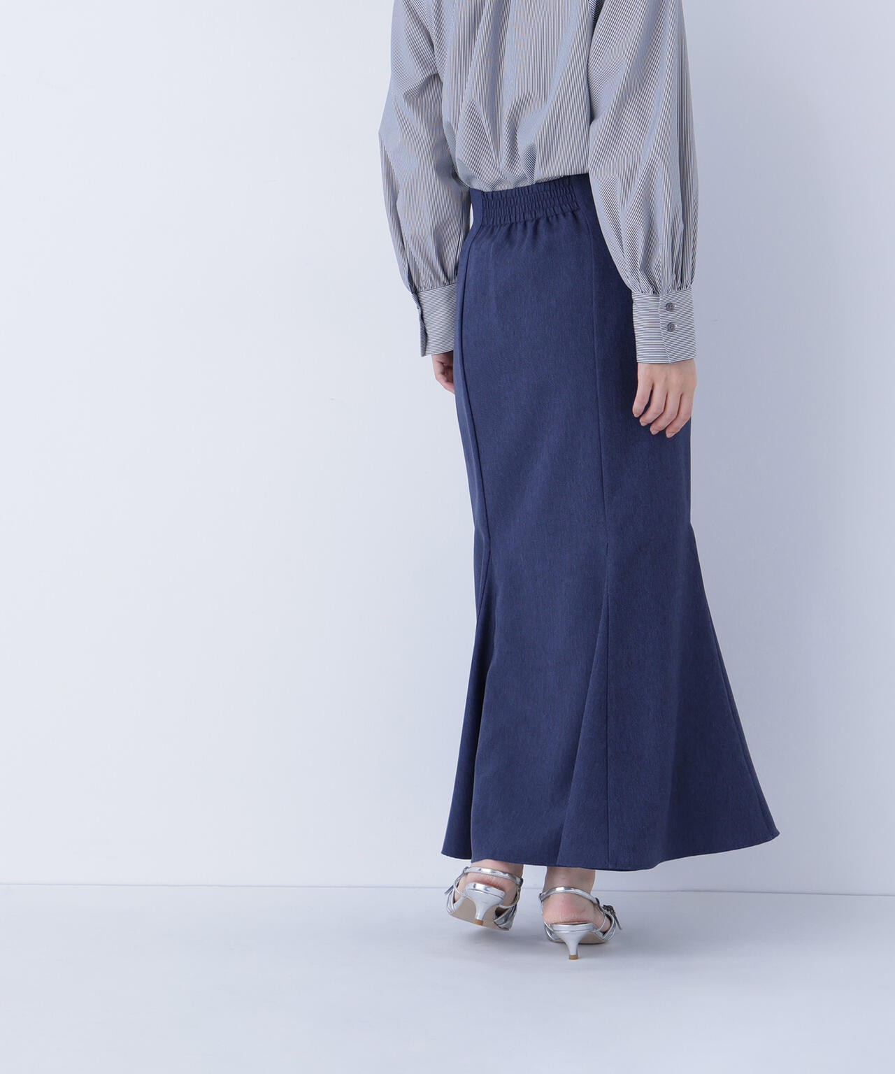 ヘム切替マーメイドスカート