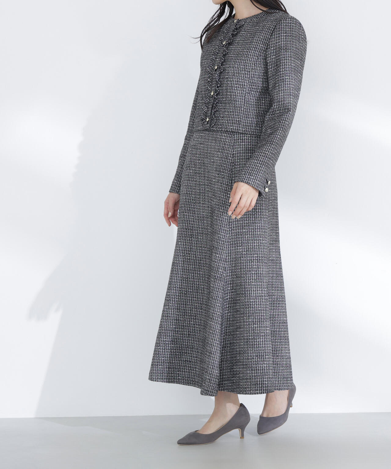 スプリングツイード SETUP スカート