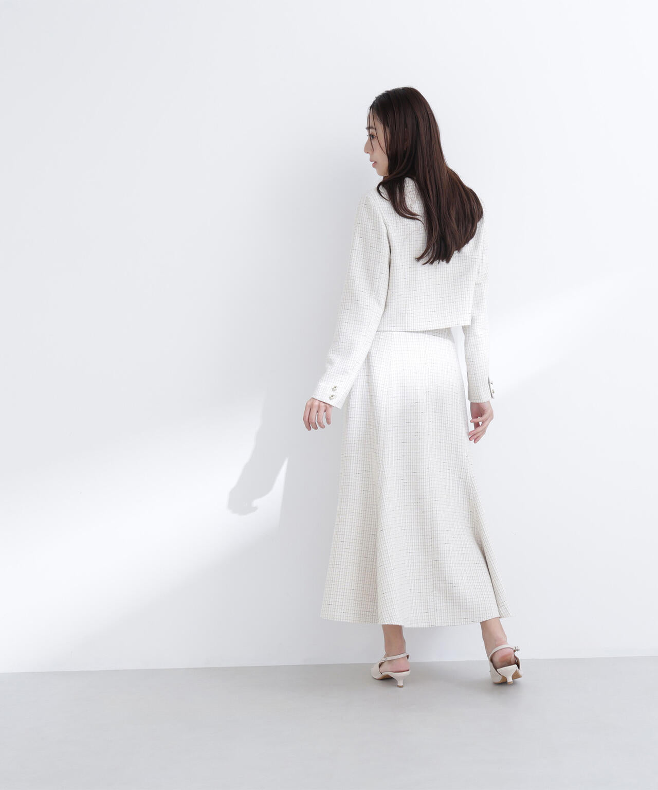 スプリングツイード SETUP スカート