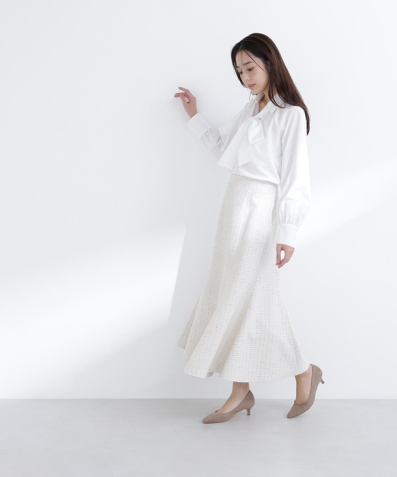 スプリングツイード SETUP スカート