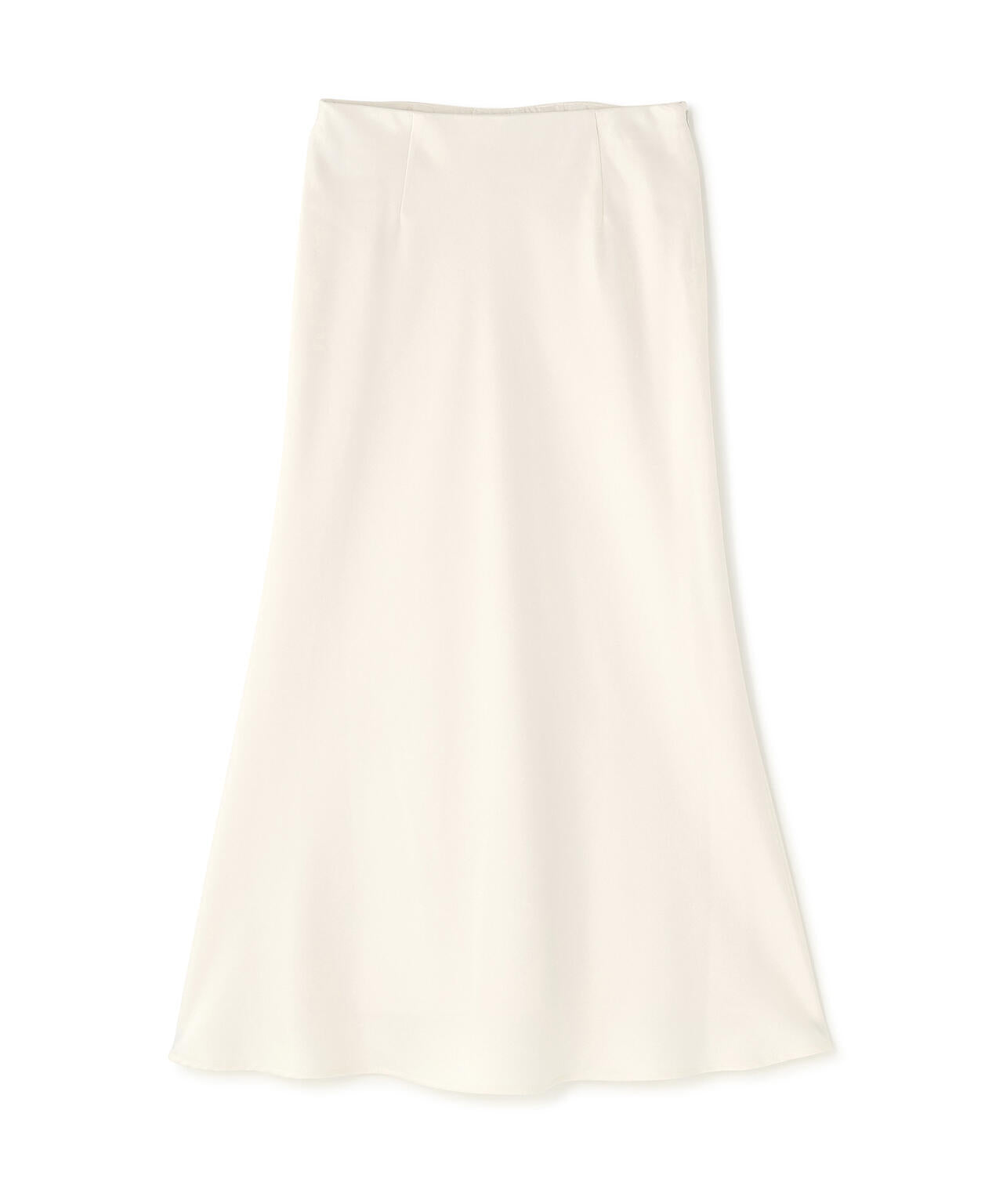 バイアスサテンナロースカート