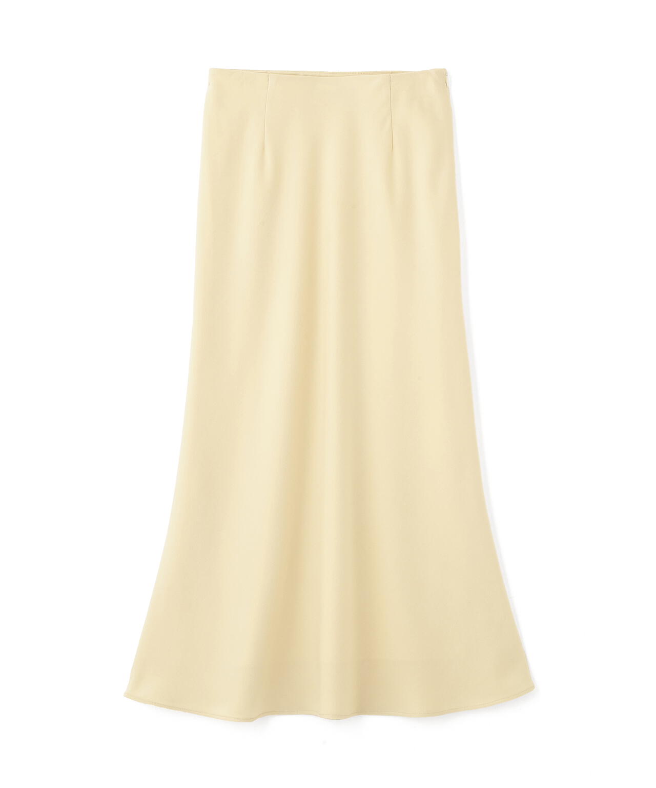 バイアスサテンナロースカート