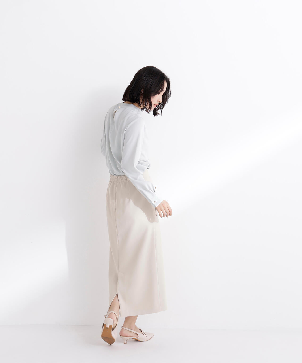 アウトポケットナロースカート