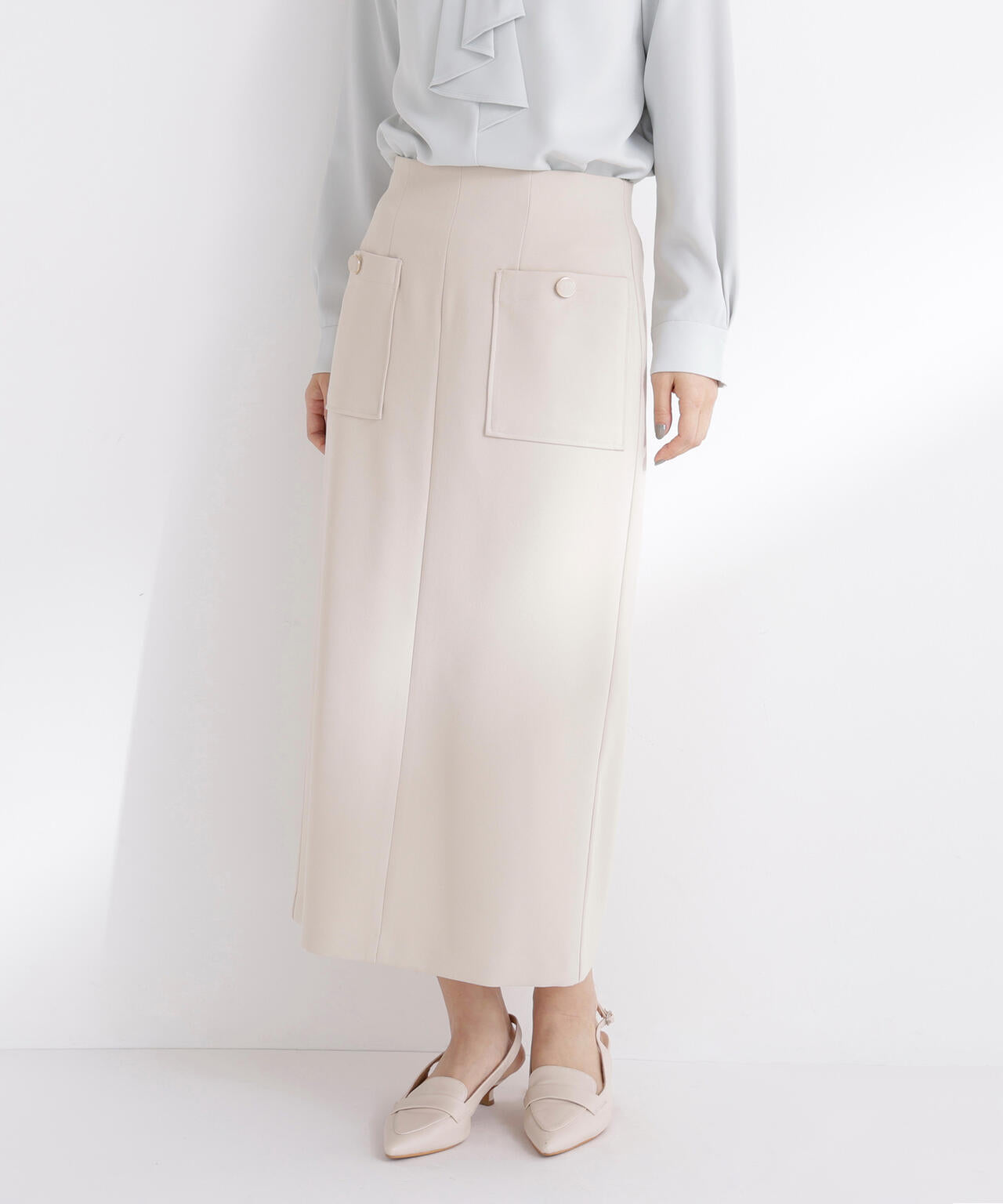 アウトポケットナロースカート