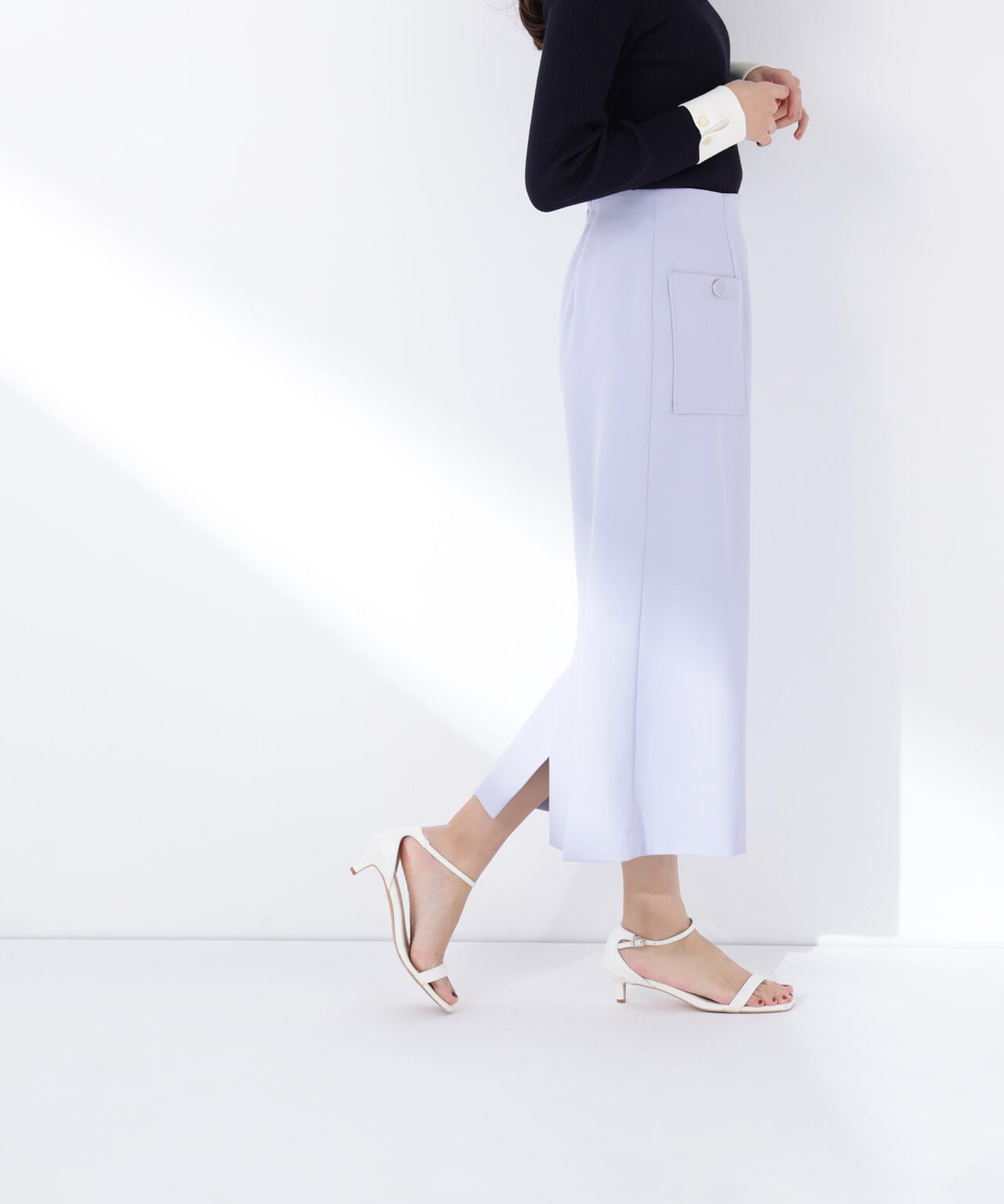 アウトポケットナロースカート