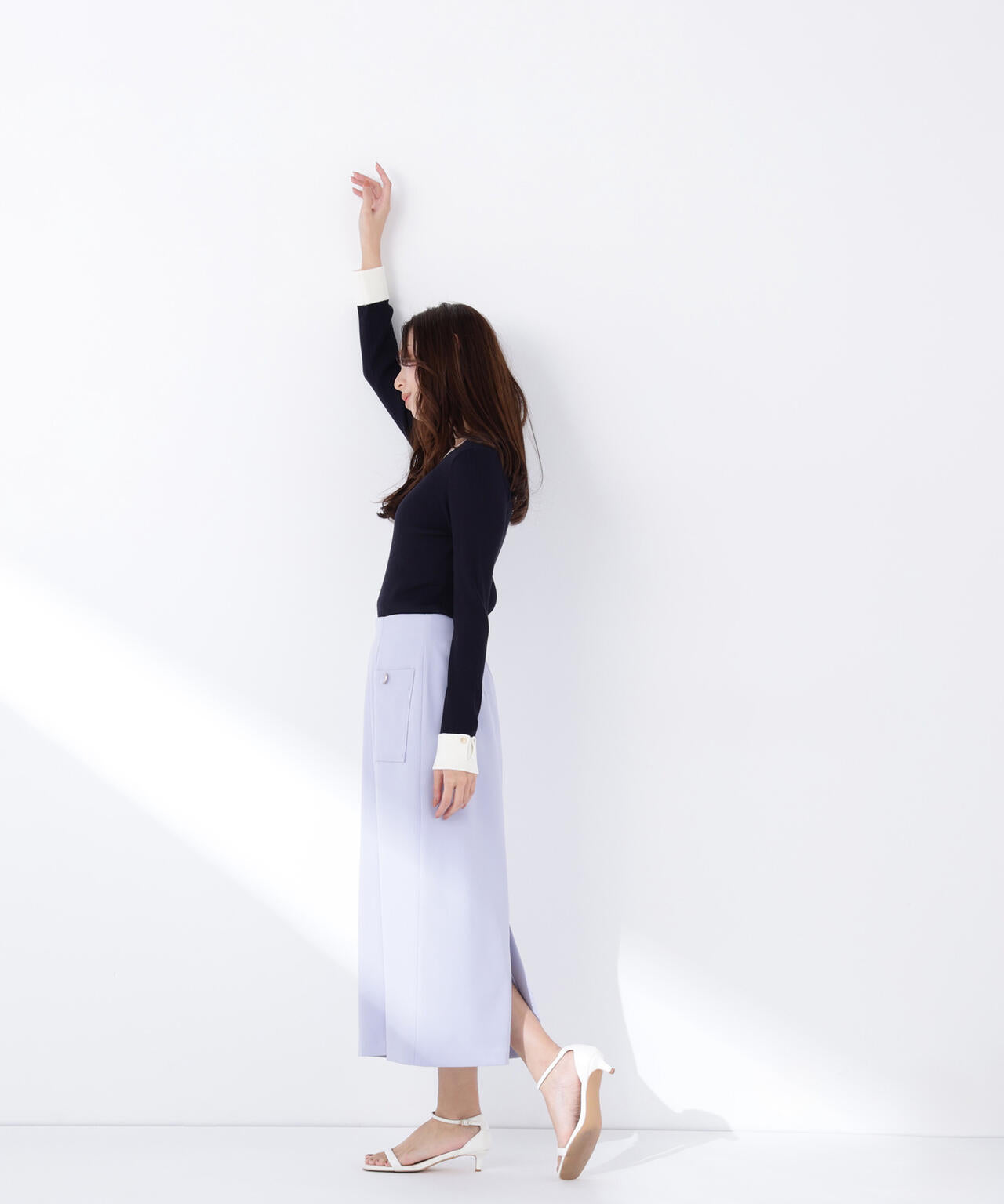 アウトポケットナロースカート