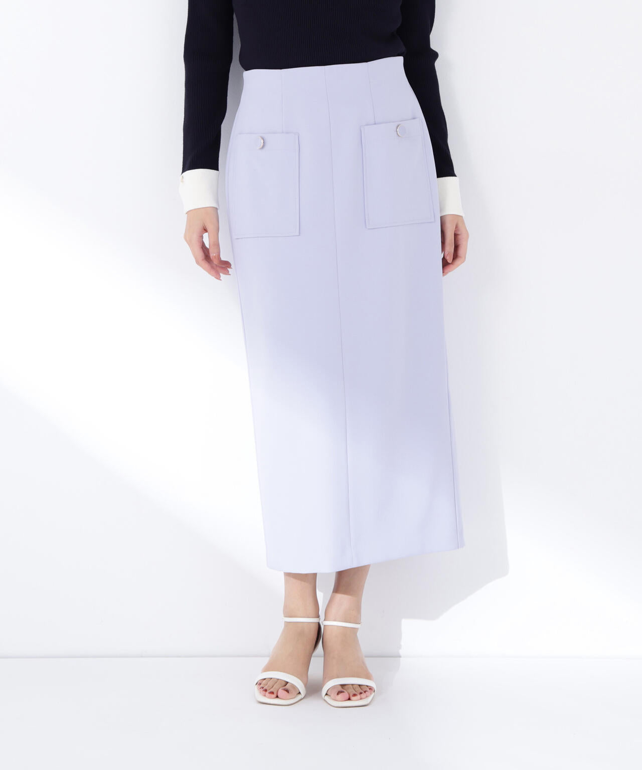 アウトポケットナロースカート