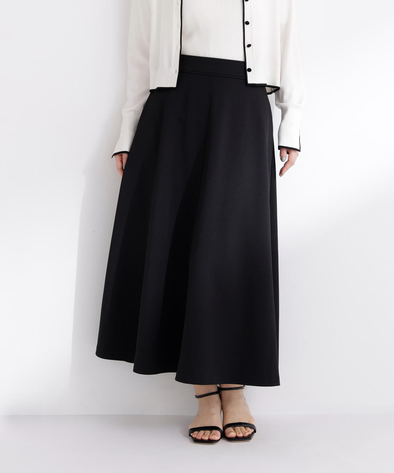 ストレッチカルゼシリーズ フレアスカート
