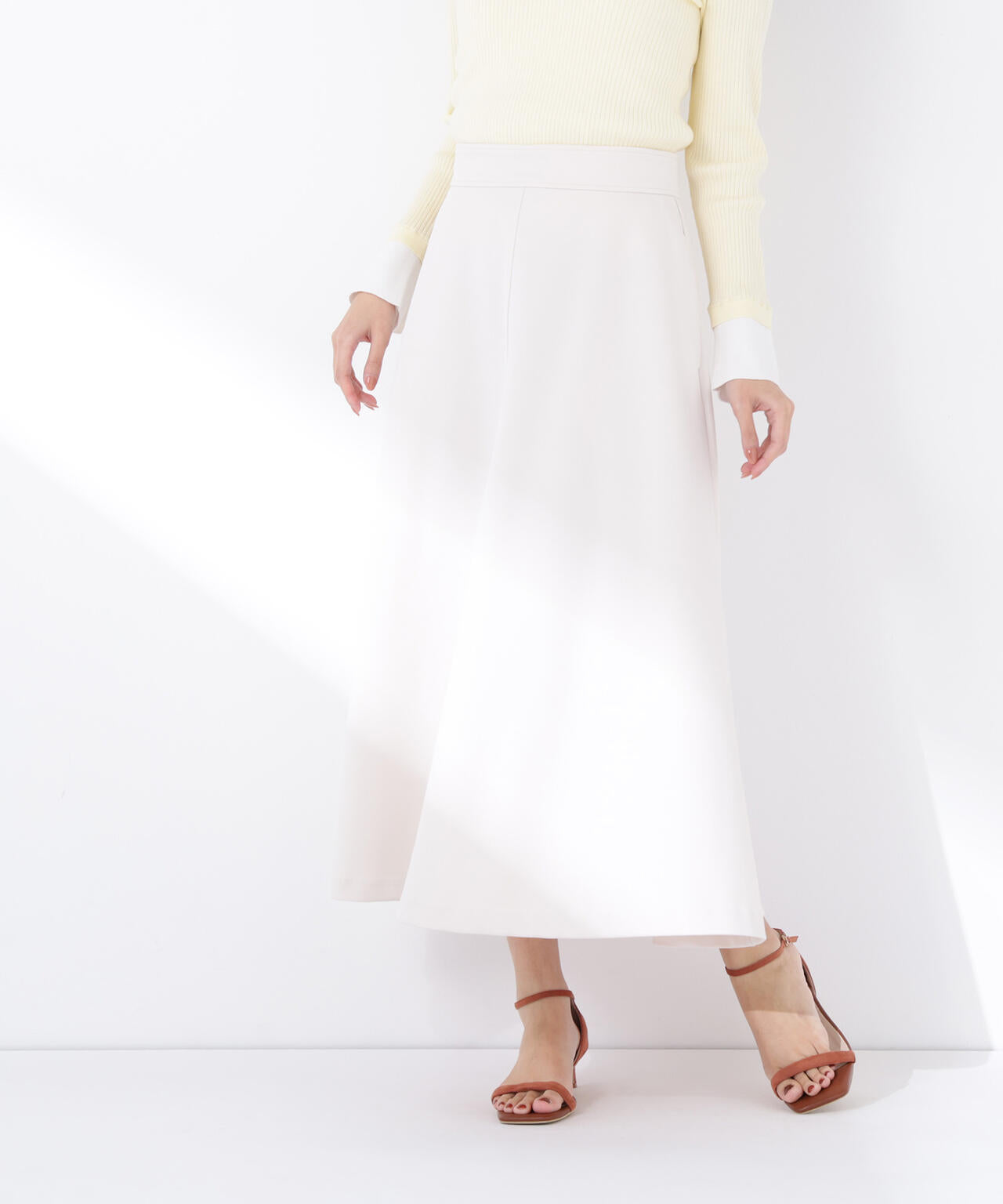 ストレッチカルゼシリーズ フレアスカート