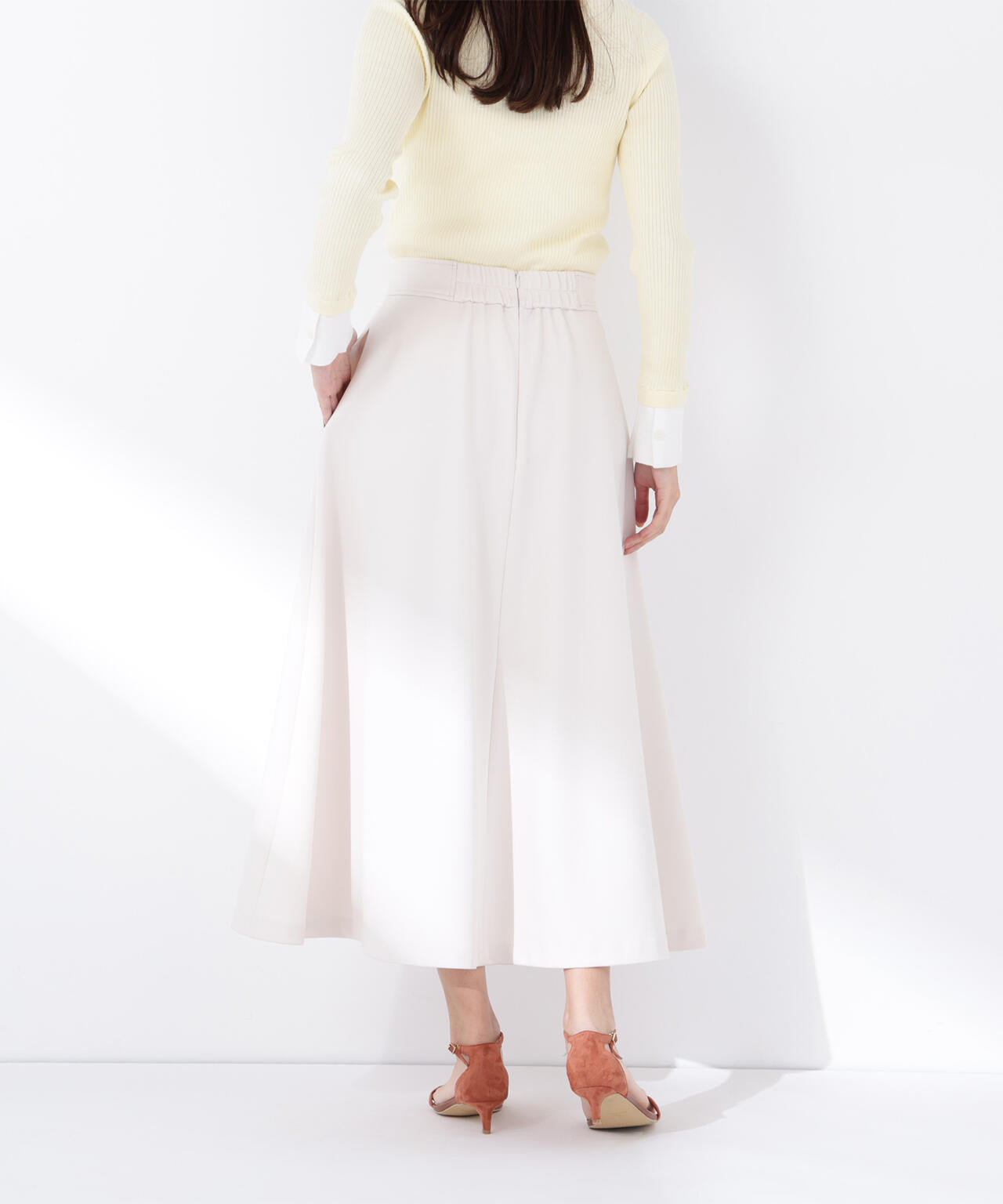 ストレッチカルゼシリーズ フレアスカート