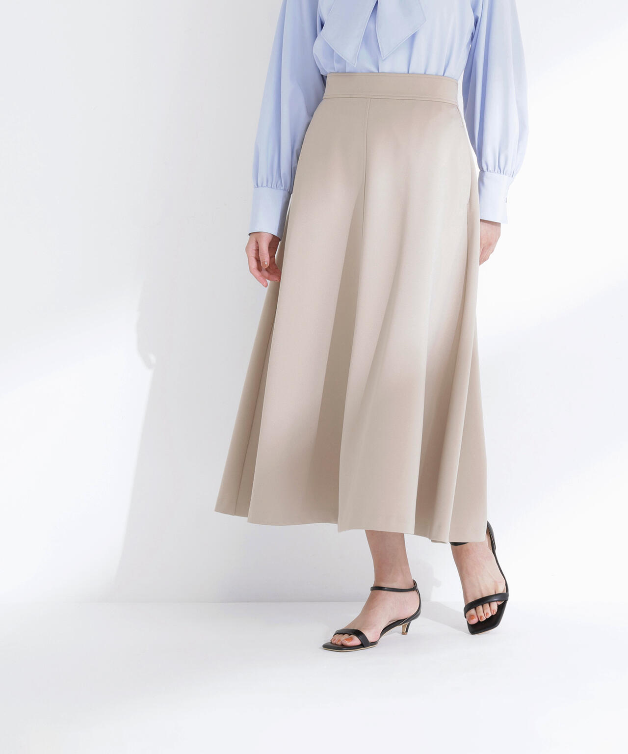 ストレッチカルゼシリーズ フレアスカート