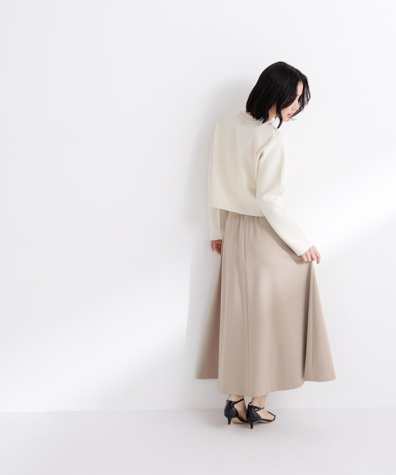 ストレッチカルゼシリーズ フレアスカート