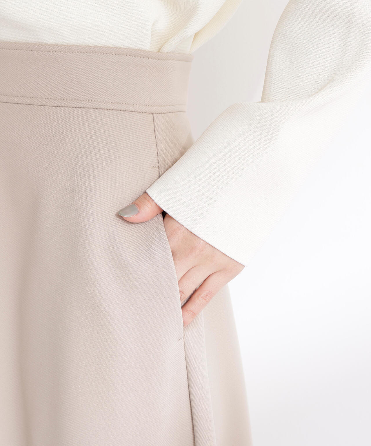 ストレッチカルゼシリーズ フレアスカート