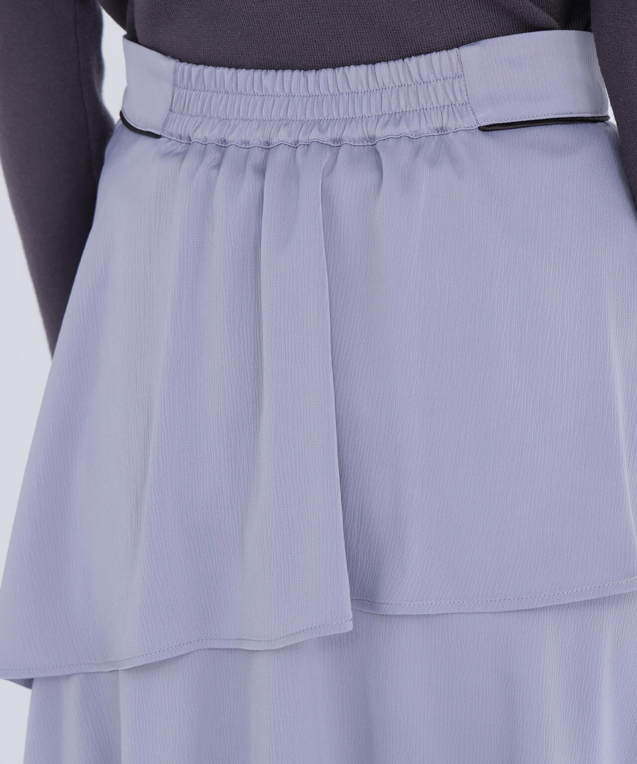 アシンメトリーティアードスカート