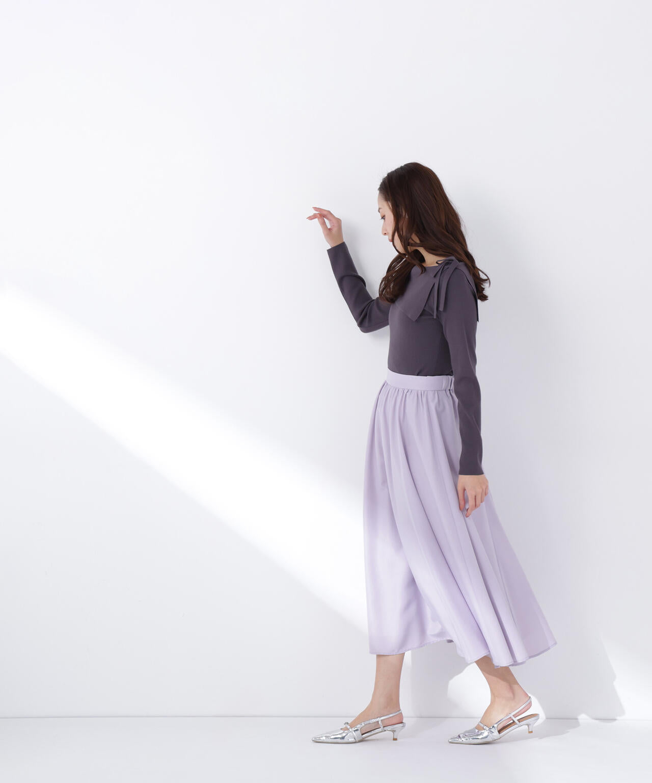 <sweet掲載><ちょうど、いい服>ふんわり春風フレアスカート