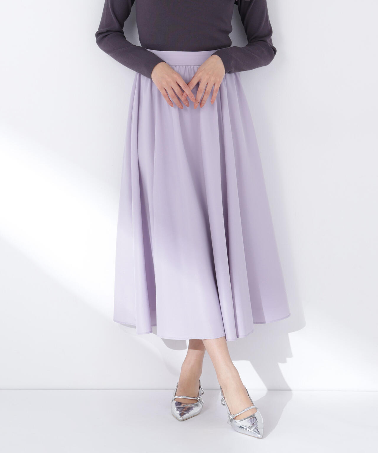 <sweet掲載><ちょうど、いい服>ふんわり春風フレアスカート