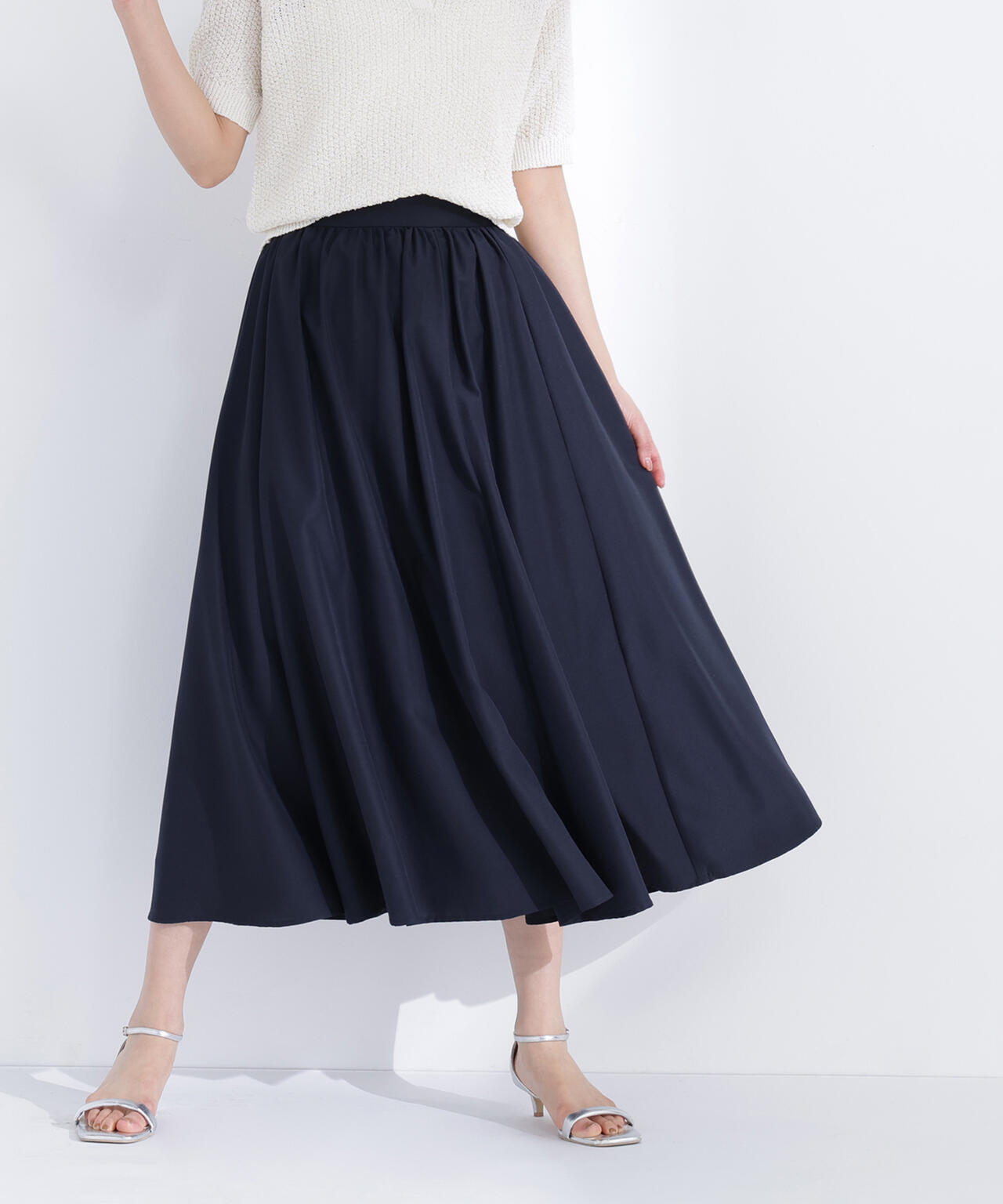 <sweet掲載><ちょうど、いい服>ふんわり春風フレアスカート