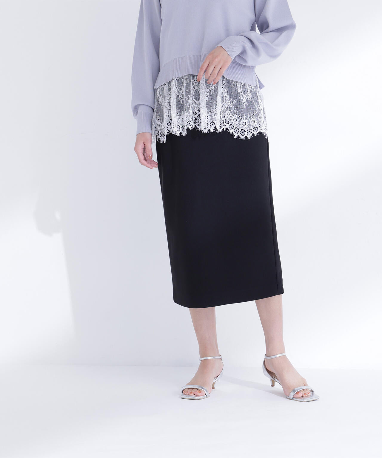 ペンシルラインスカート