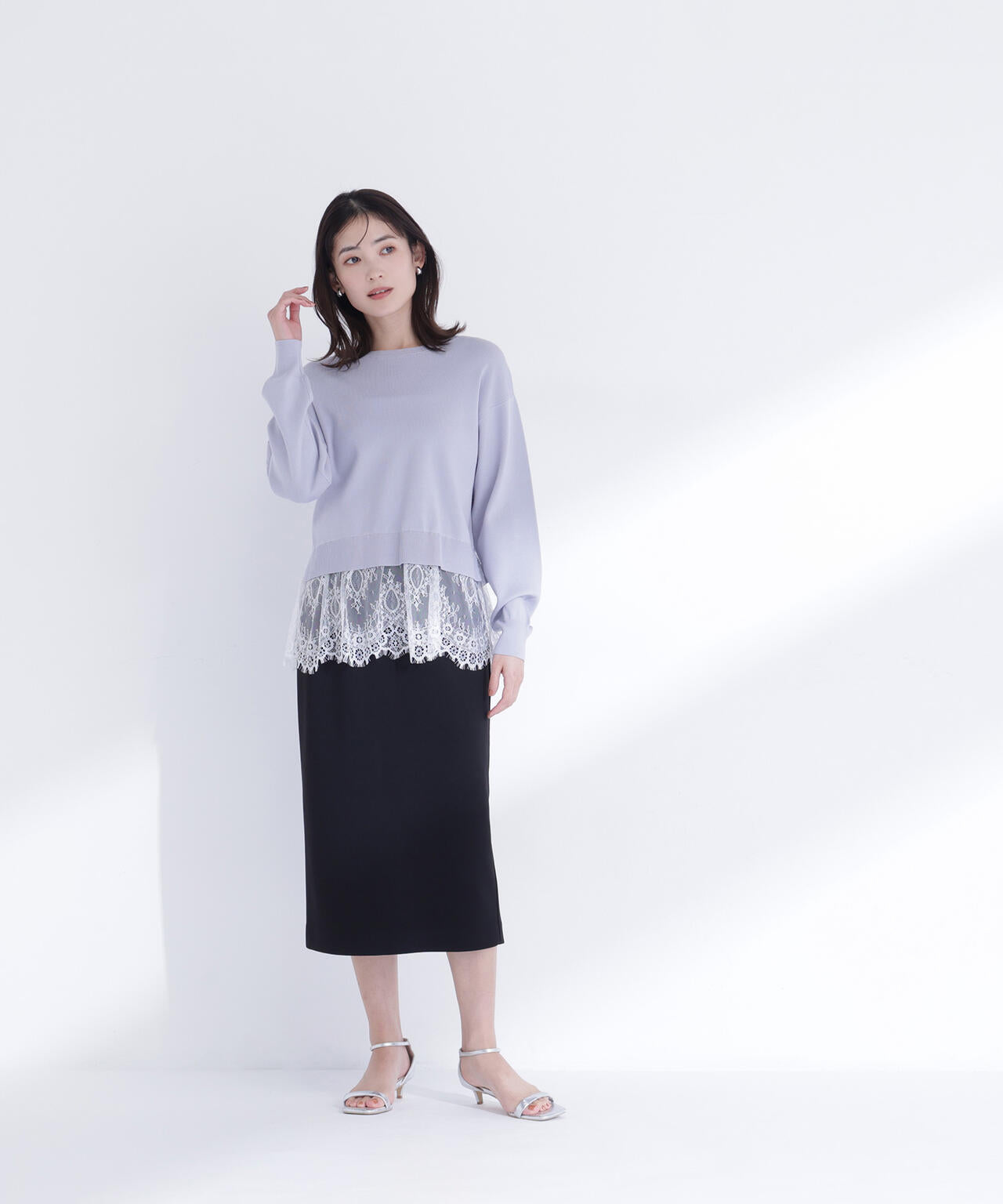 ペンシルラインスカート