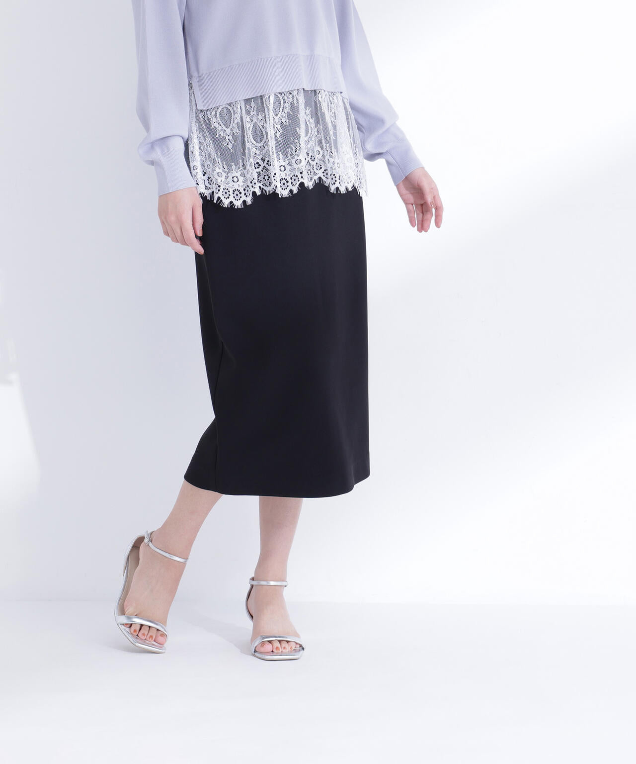 ペンシルラインスカート