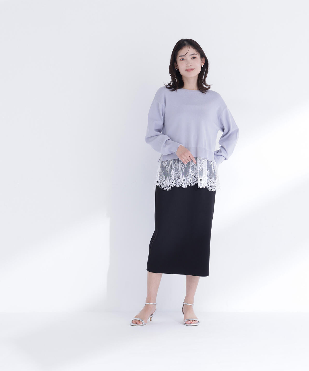 ペンシルラインスカート